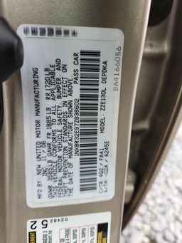 2007 TOYOTA COROLLA