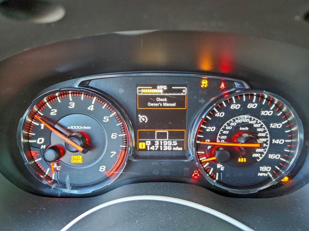 2018 SUBARU WRX