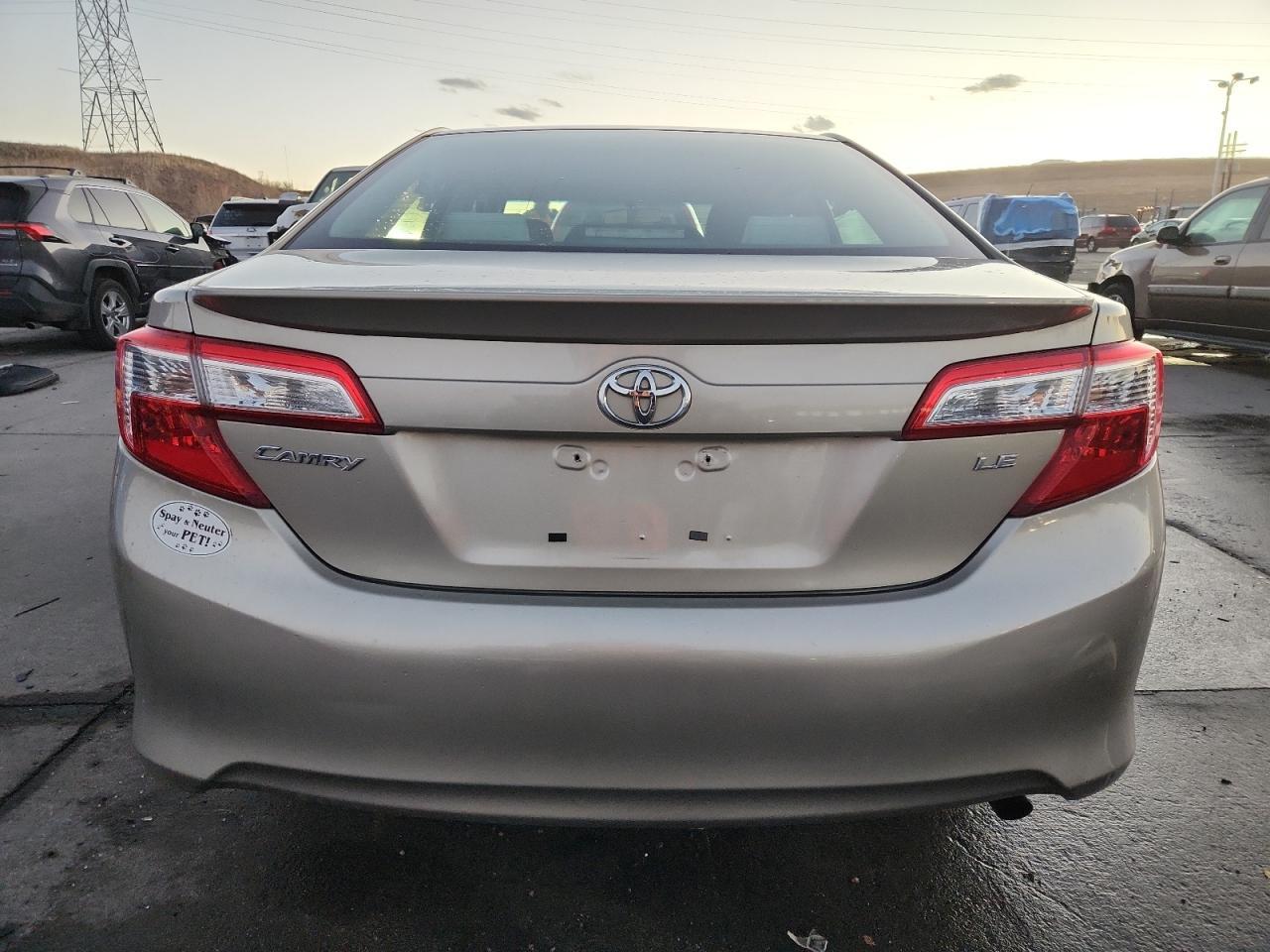 2013 TOYOTA CAMRY