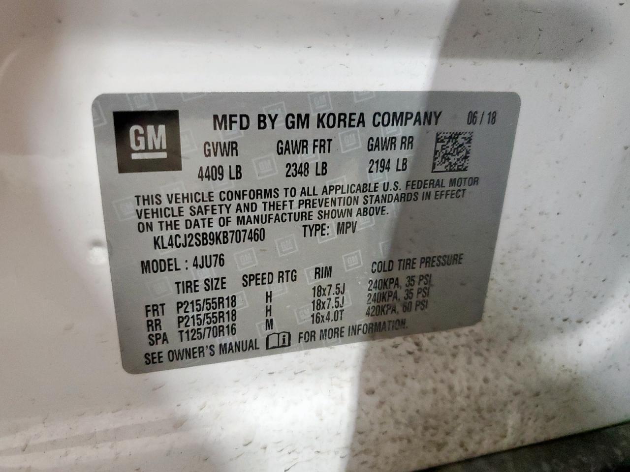2019 BUICK ENCORE