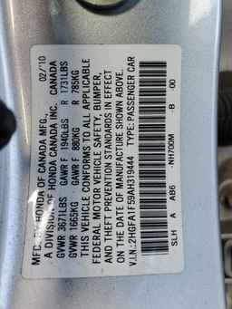 2010 HONDA CIVIC