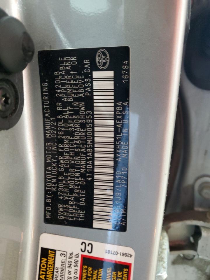 2021 TOYOTA Avalon