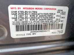 2016 MITSUBISHI outlander