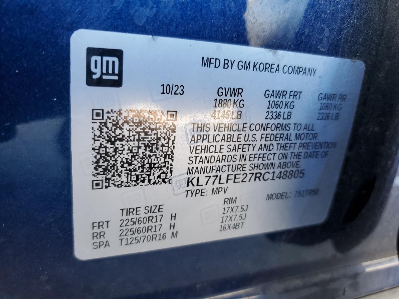 2024 CHEVROLET TRAX