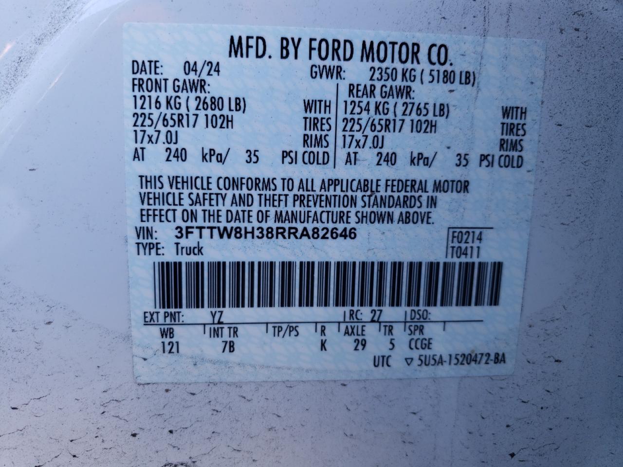 2024 FORD Maverick