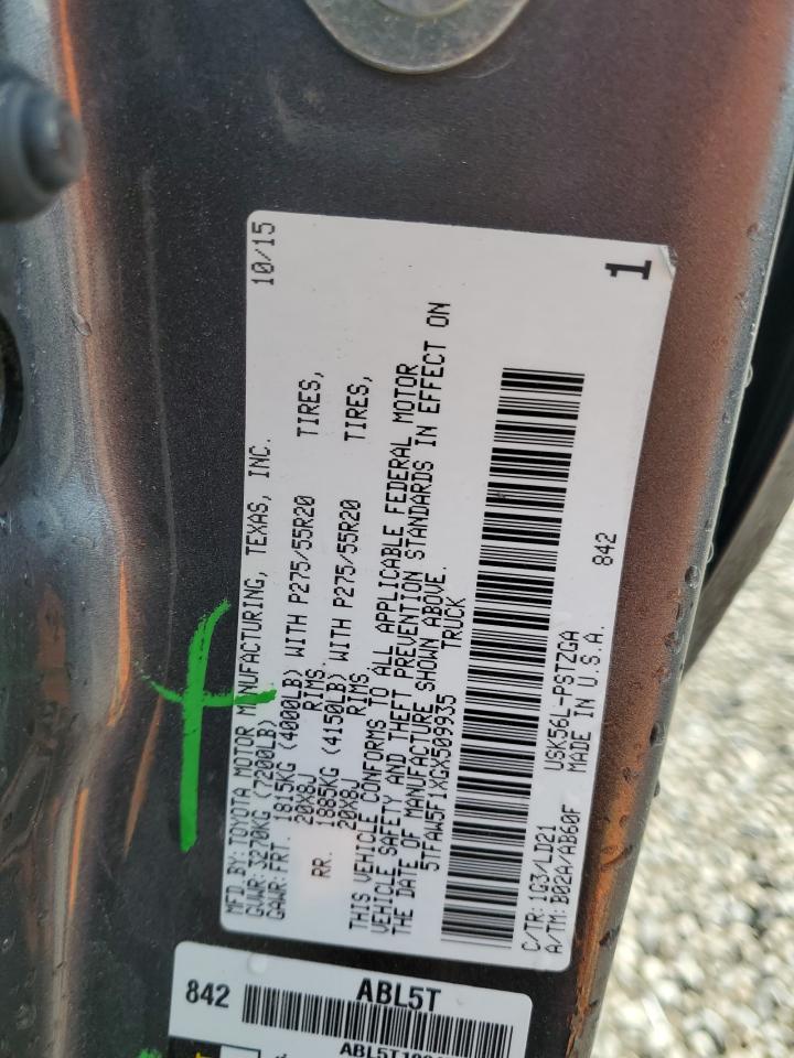 2016 TOYOTA TUNDRA