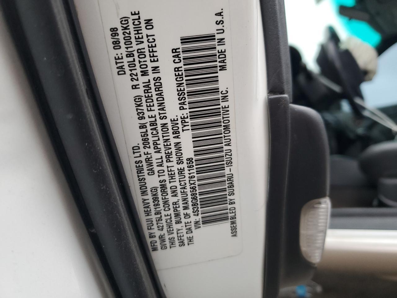 1999 SUBARU Legacy