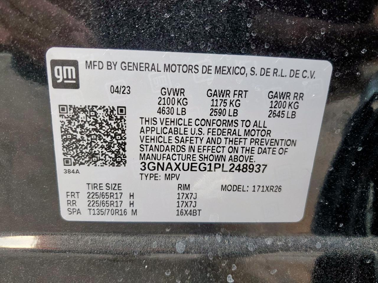 2023 CHEVROLET EQUINOX