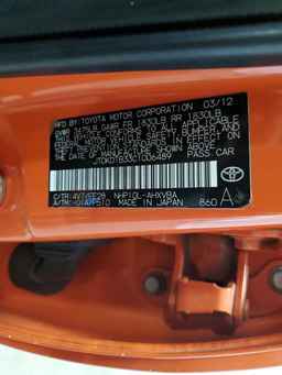 2012 TOYOTA Prius c