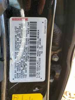 2003 LEXUS Es 300
