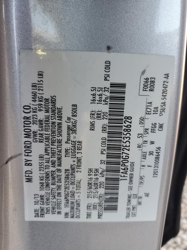 2014 FORD FUSION
