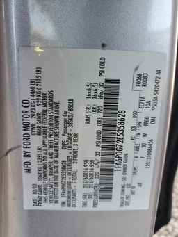 2014 FORD FUSION