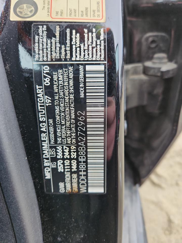 2011 MERCEDES-BENZ E-Class
