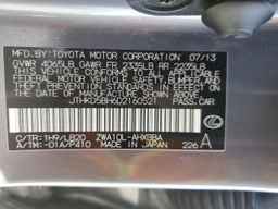 2013 LEXUS CT 200