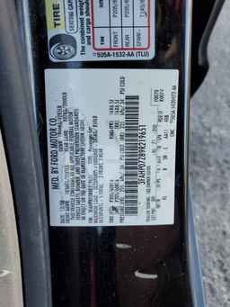 2009 FORD FUSION