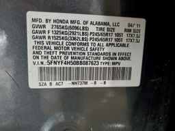 2011 HONDA PILOT