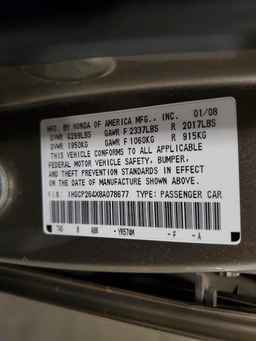 2008 HONDA ACCORD