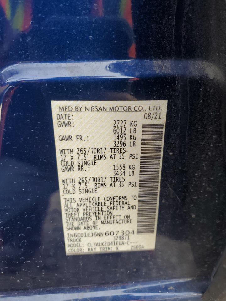 2022 NISSAN Frontier