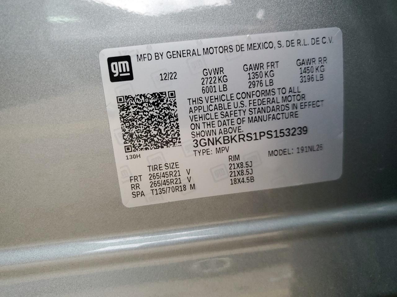 2023 CHEVROLET BLAZER