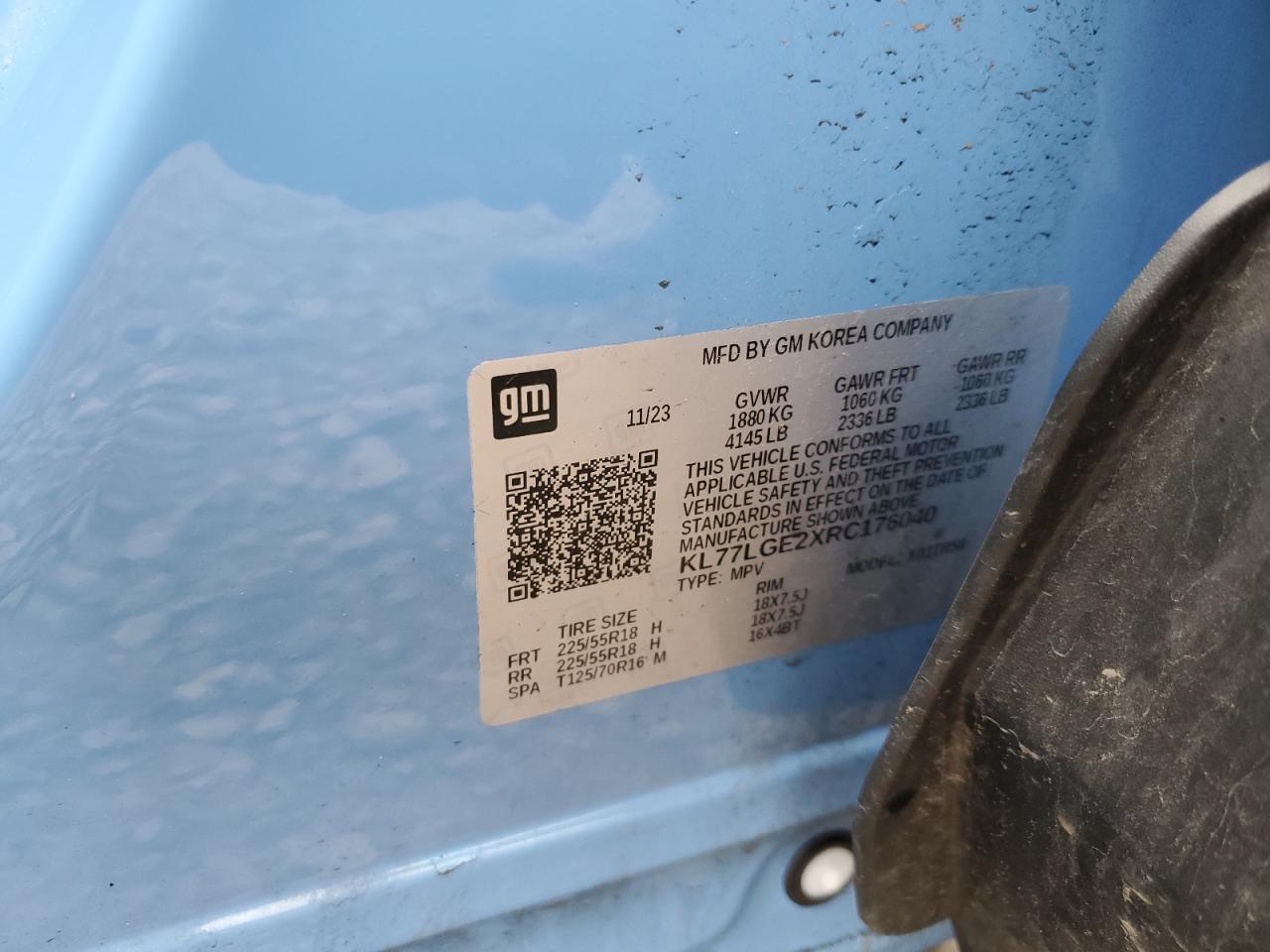 2024 CHEVROLET TRAX