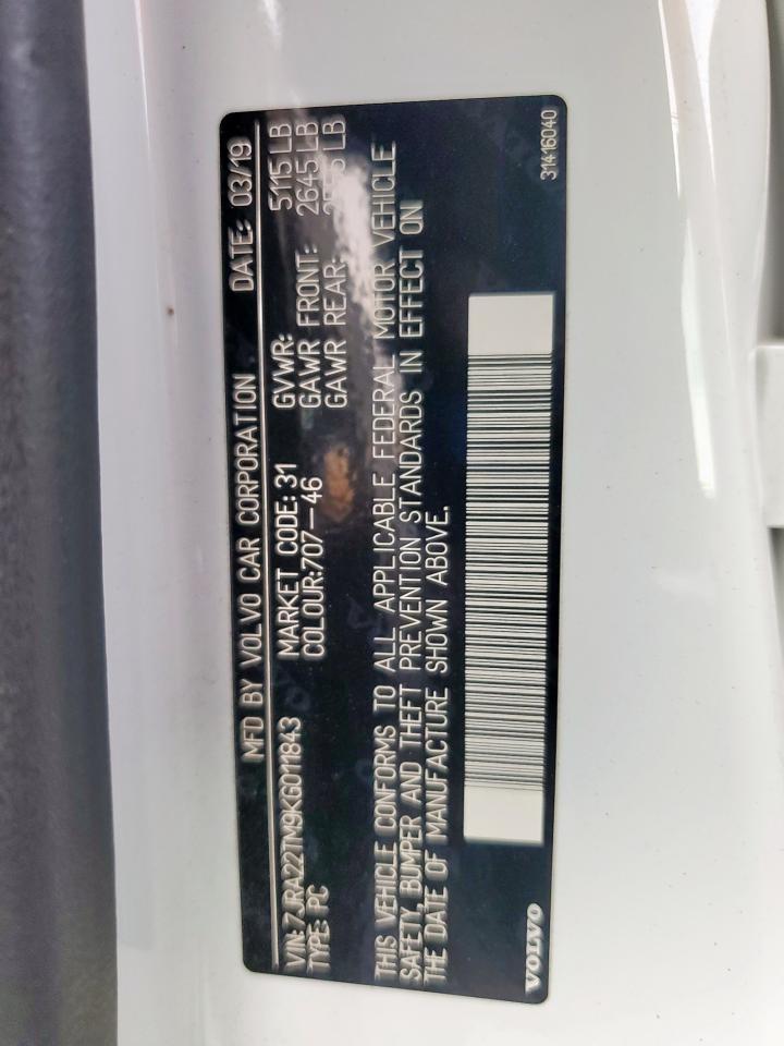 2019 VOLVO S60