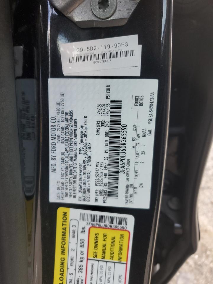 2013 FORD FUSION