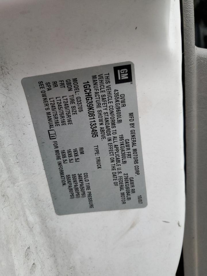 2008 CHEVROLET Express 3500