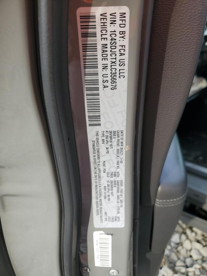 2020 DODGE DURANGO