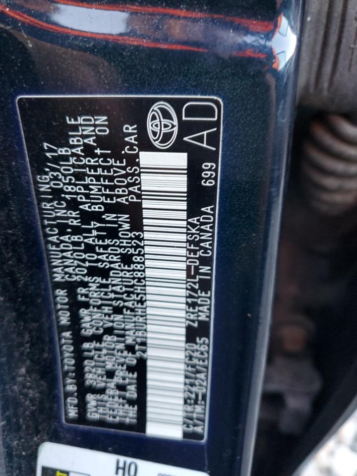 2017 TOYOTA COROLLA