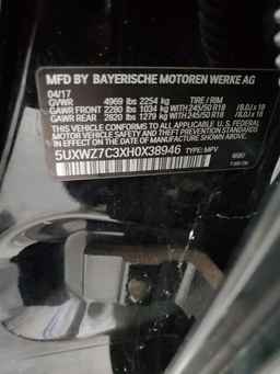 2017 BMW X3