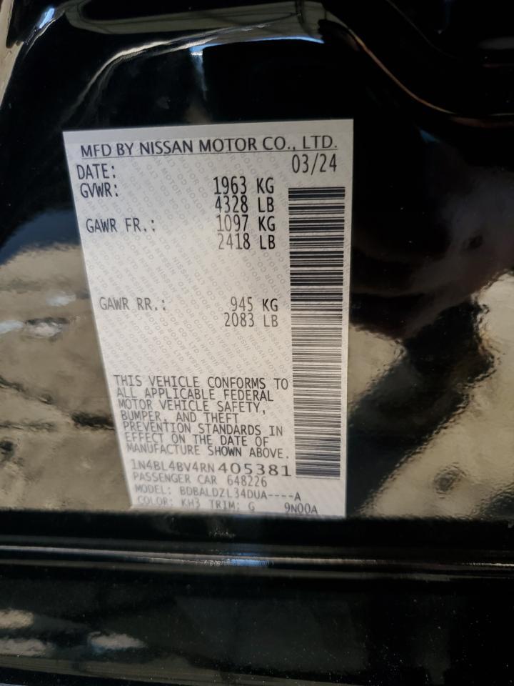 2024 NISSAN ALTIMA