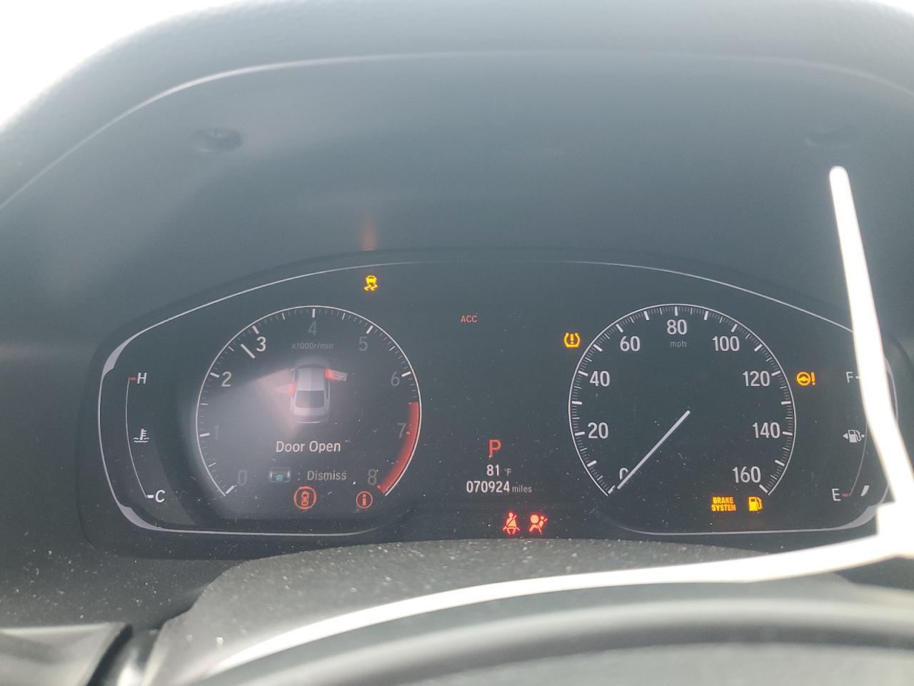 2018 HONDA ACCORD