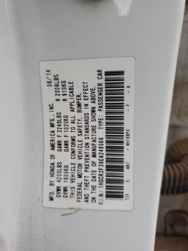 2014 HONDA ACCORD