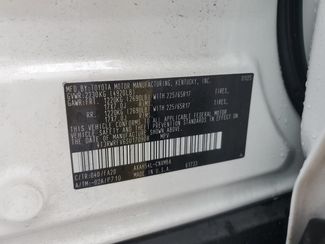 2025 TOYOTA RAV4