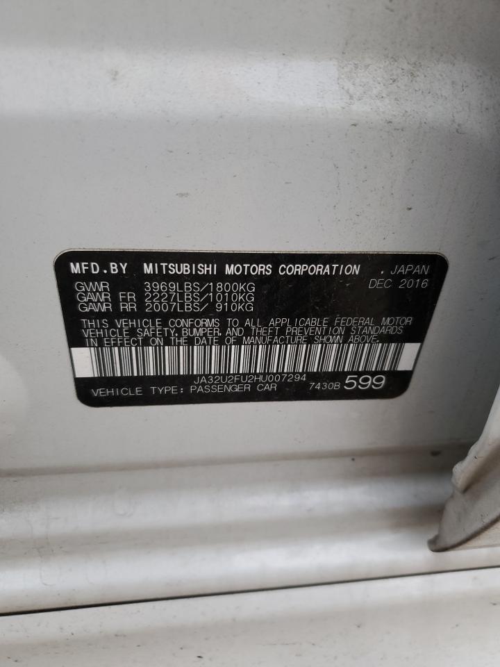 2017 MITSUBISHI LANCER