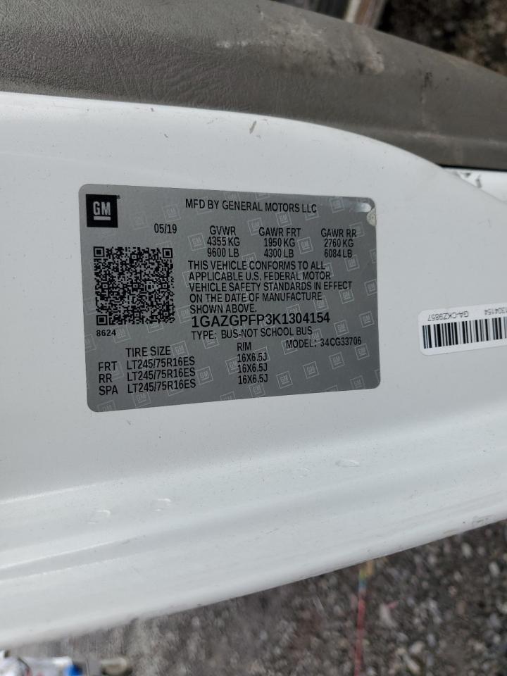 2019 CHEVROLET Express 3500