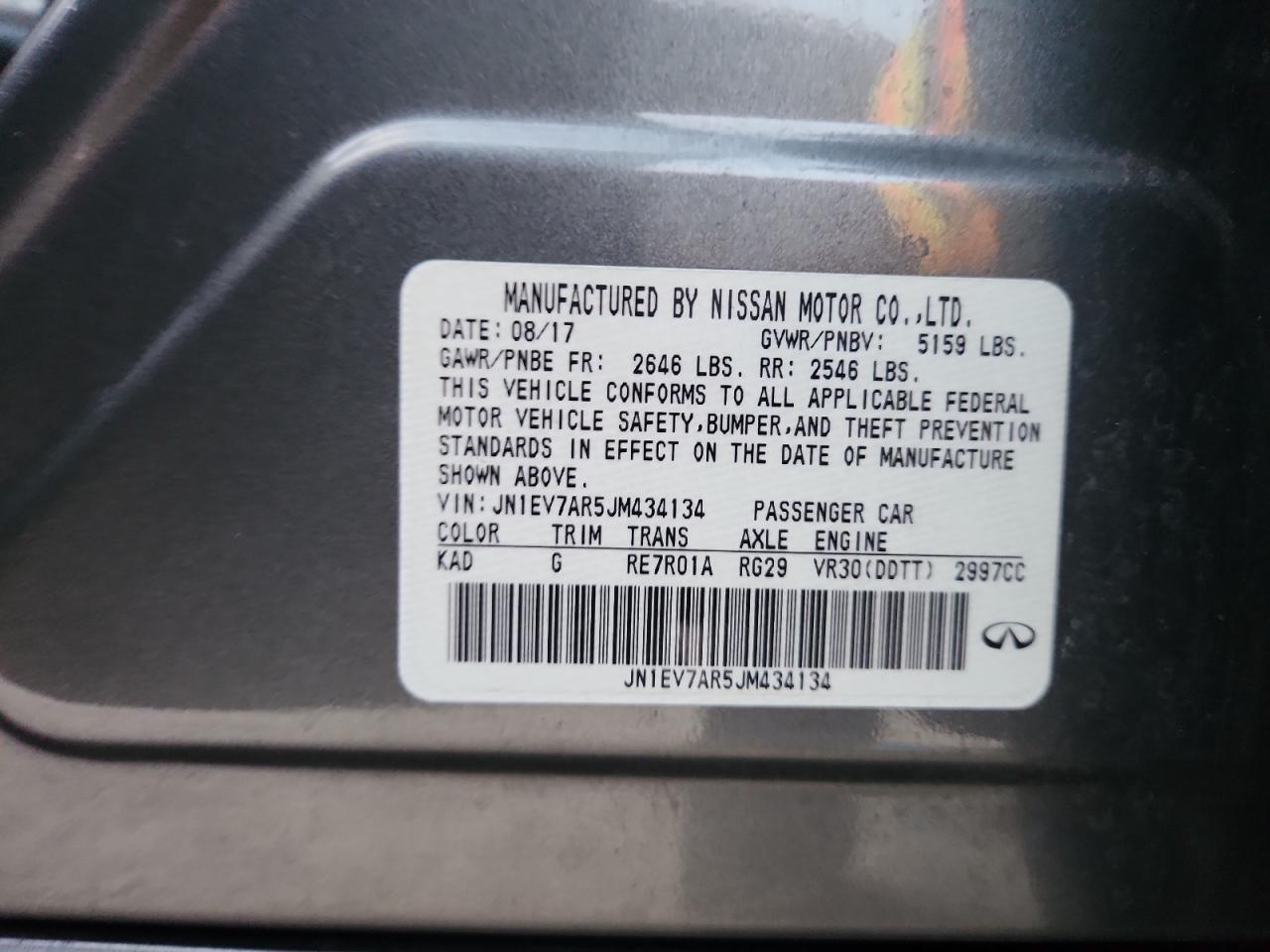 2018 INFINITI Q50