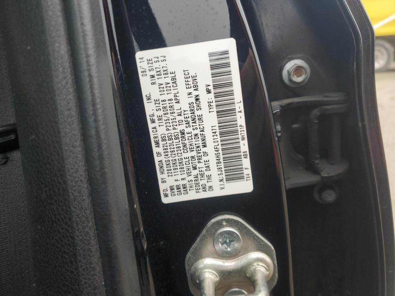 2015 ACURA RDX