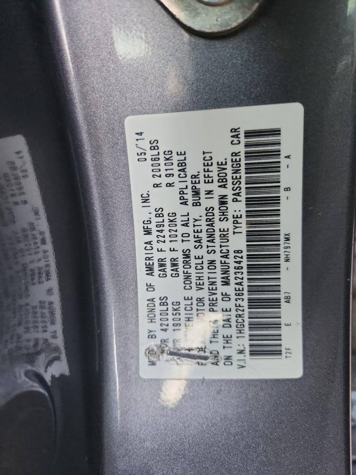 2014 HONDA ACCORD