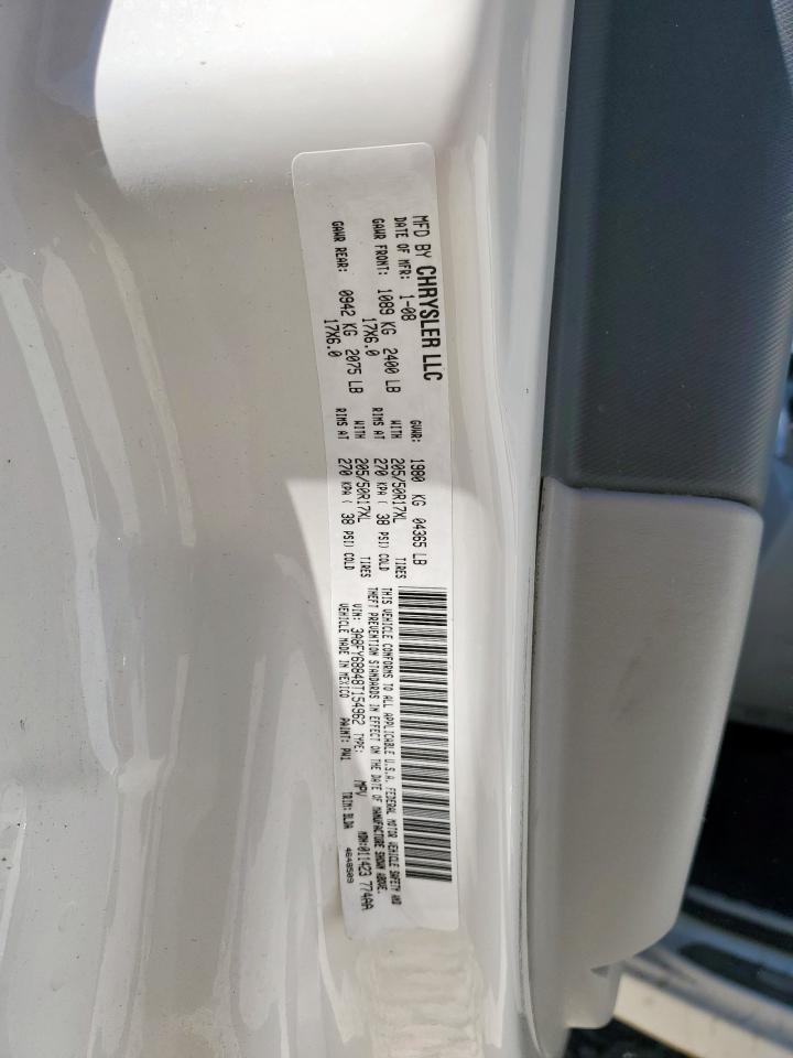 2008 CHRYSLER PT CRUISER