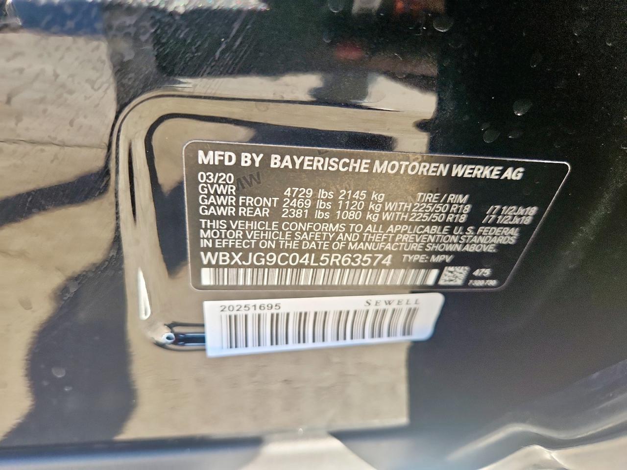 2020 BMW X1