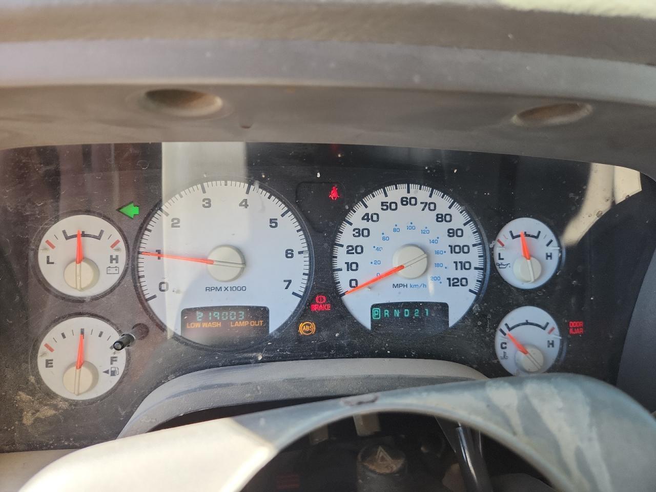 2002 DODGE RAM 1500