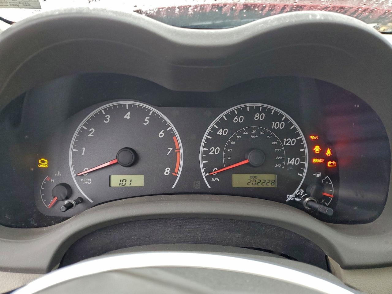 2009 TOYOTA COROLLA