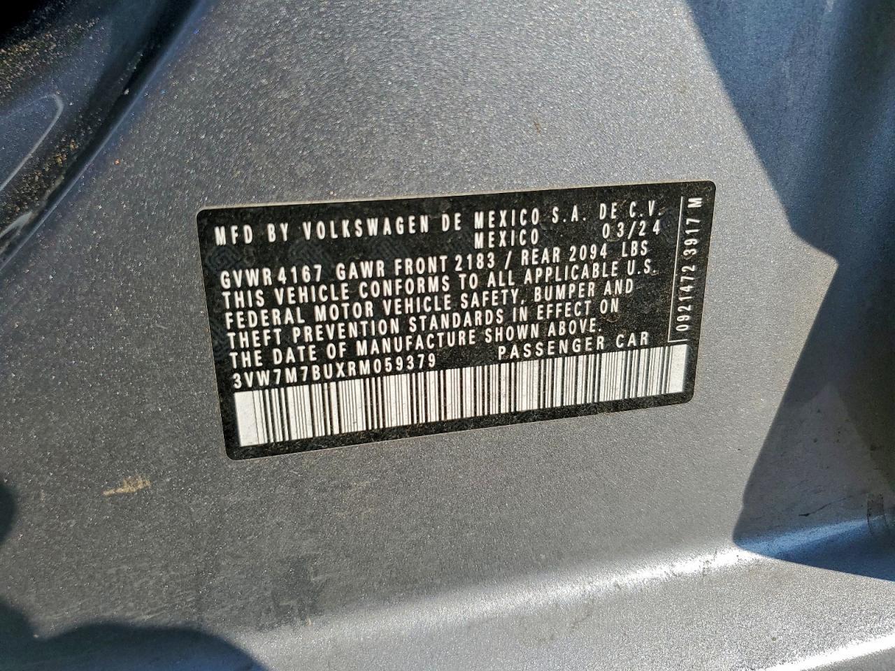 2024 VOLKSWAGEN JETTA