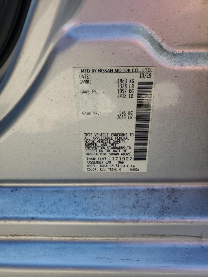 2020 NISSAN ALTIMA