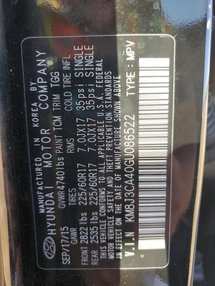 2016 HYUNDAI TUCSON