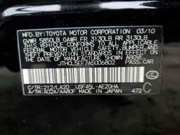 2010 LEXUS LS 460