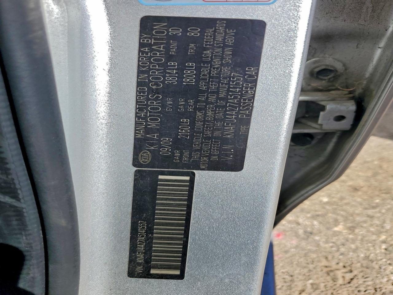 2010 KIA FORTE