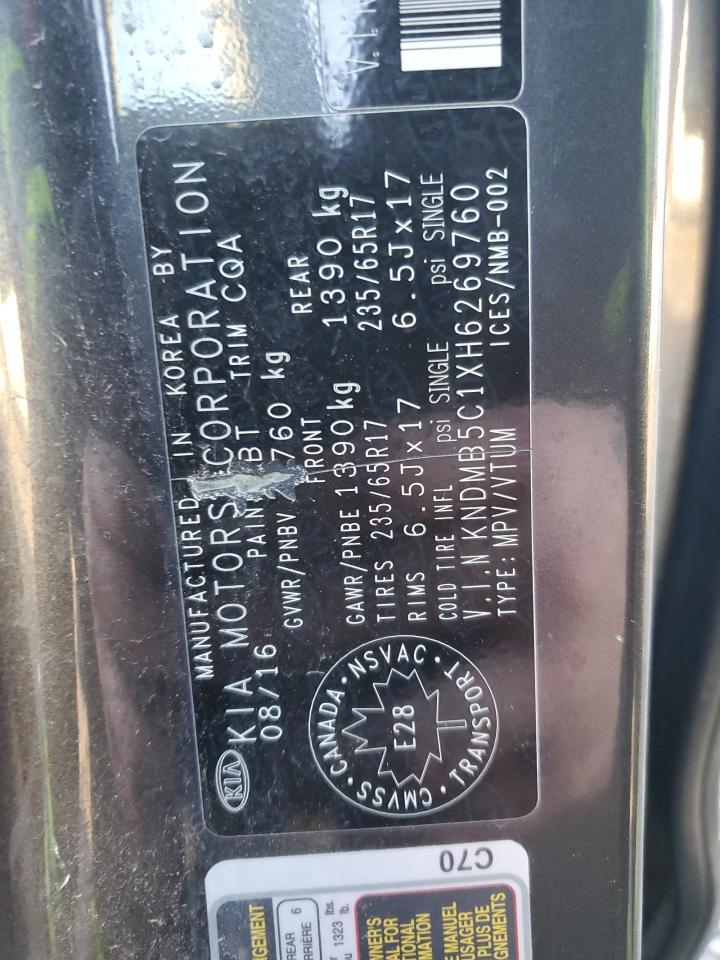 2017 KIA SEDONA