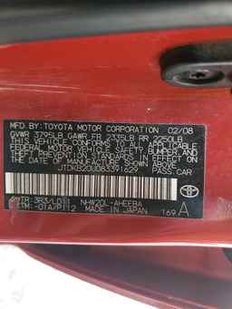 2008 TOYOTA PRIUS